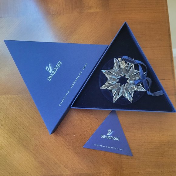 Swarovski Christmas Ornament 2003 Limited Edition - Picture 2 of 6